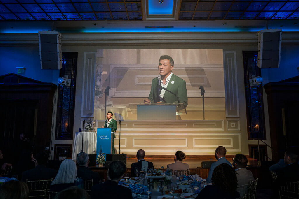 Guests at the Coro Crystal Eagle Awards Gala