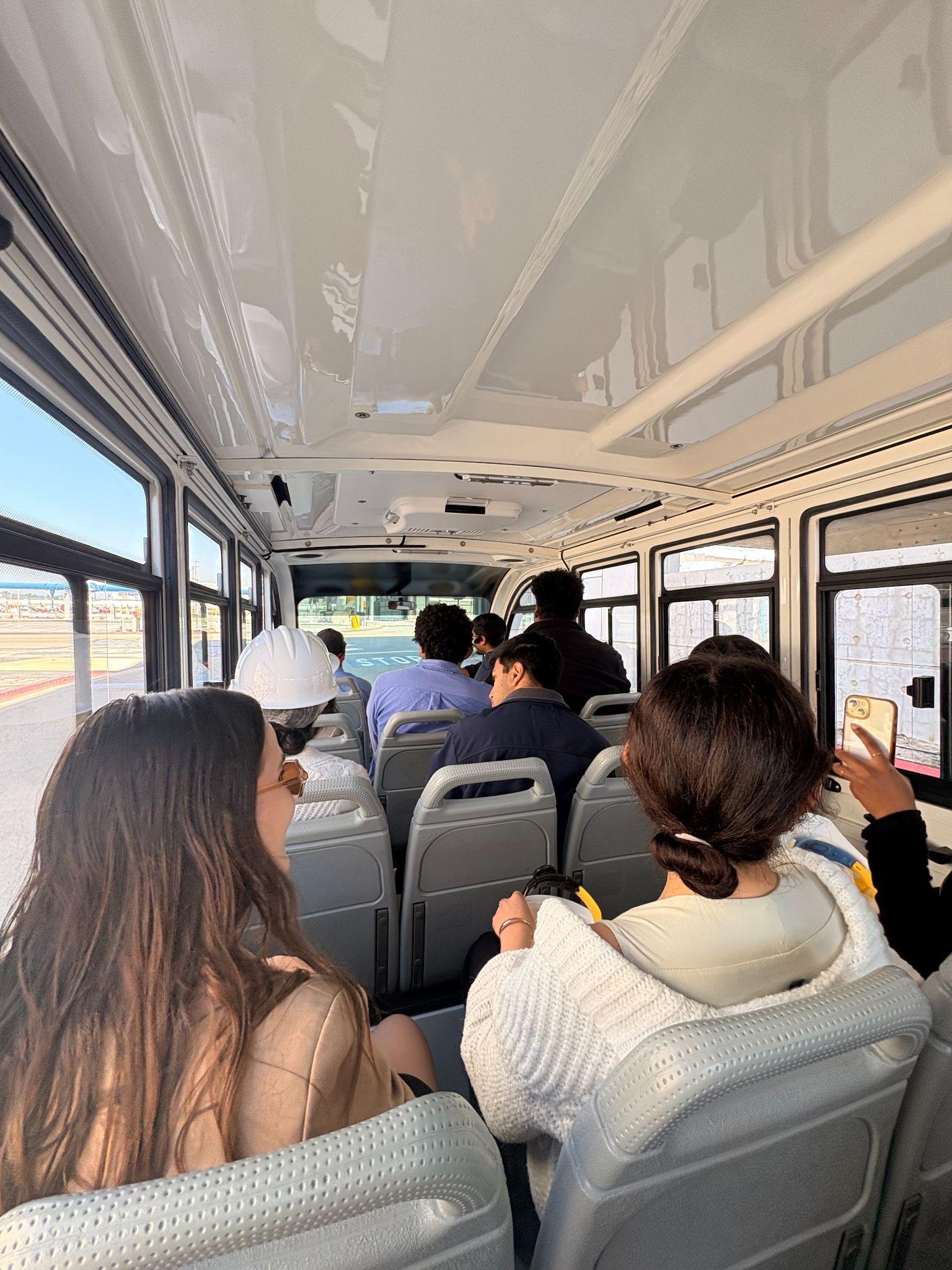On a site visit, where we took a tour of the LADWP Hyperion Water Reclamation Plant in Playa del Rey.