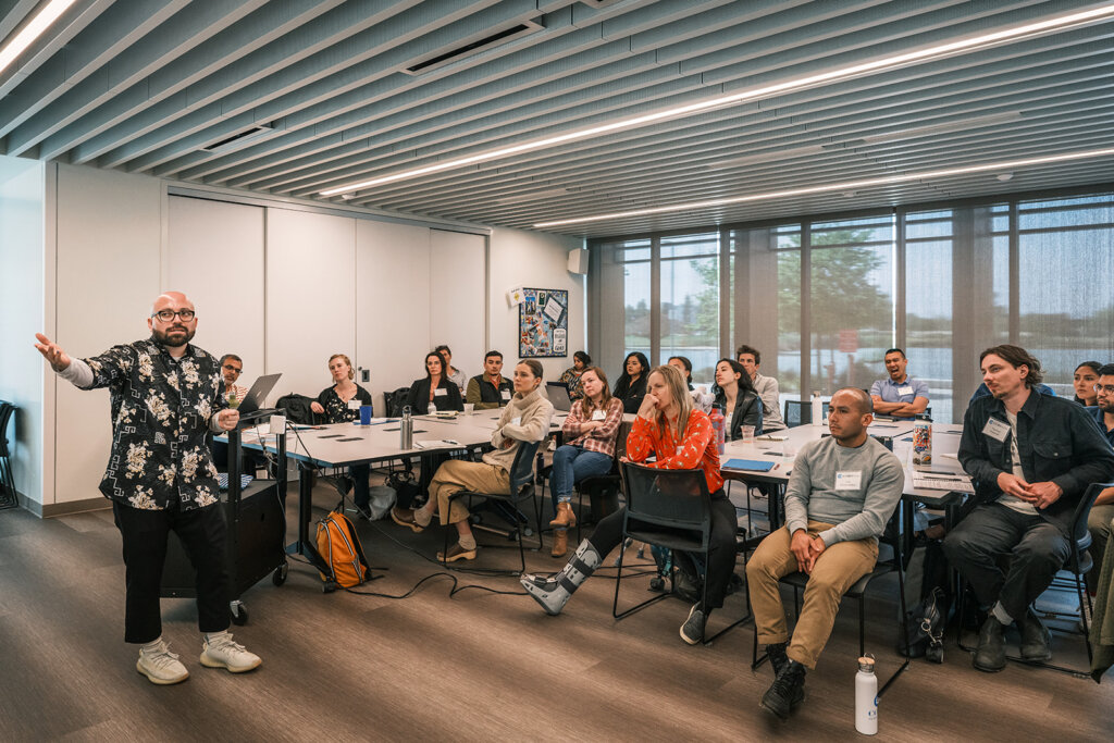 A session from Coro’s Climate Resilience Leadership Network, a leadership development program for professionals in climate-related fields in Los Angeles County.