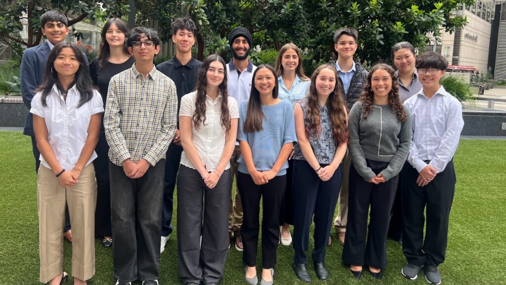 This year’s cohort of Exploring Leadership, Coro’s summer youth leadership program in the Bay Area.