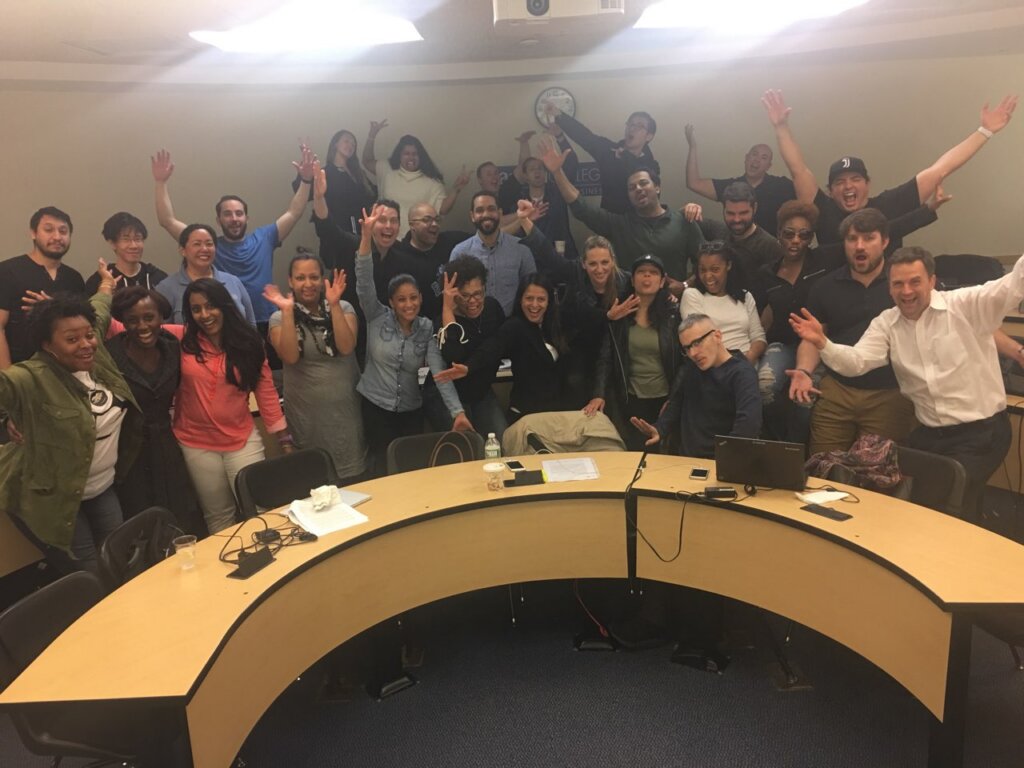 Leadership Development and Adaptive Performance class at Baruch College, CUNY.