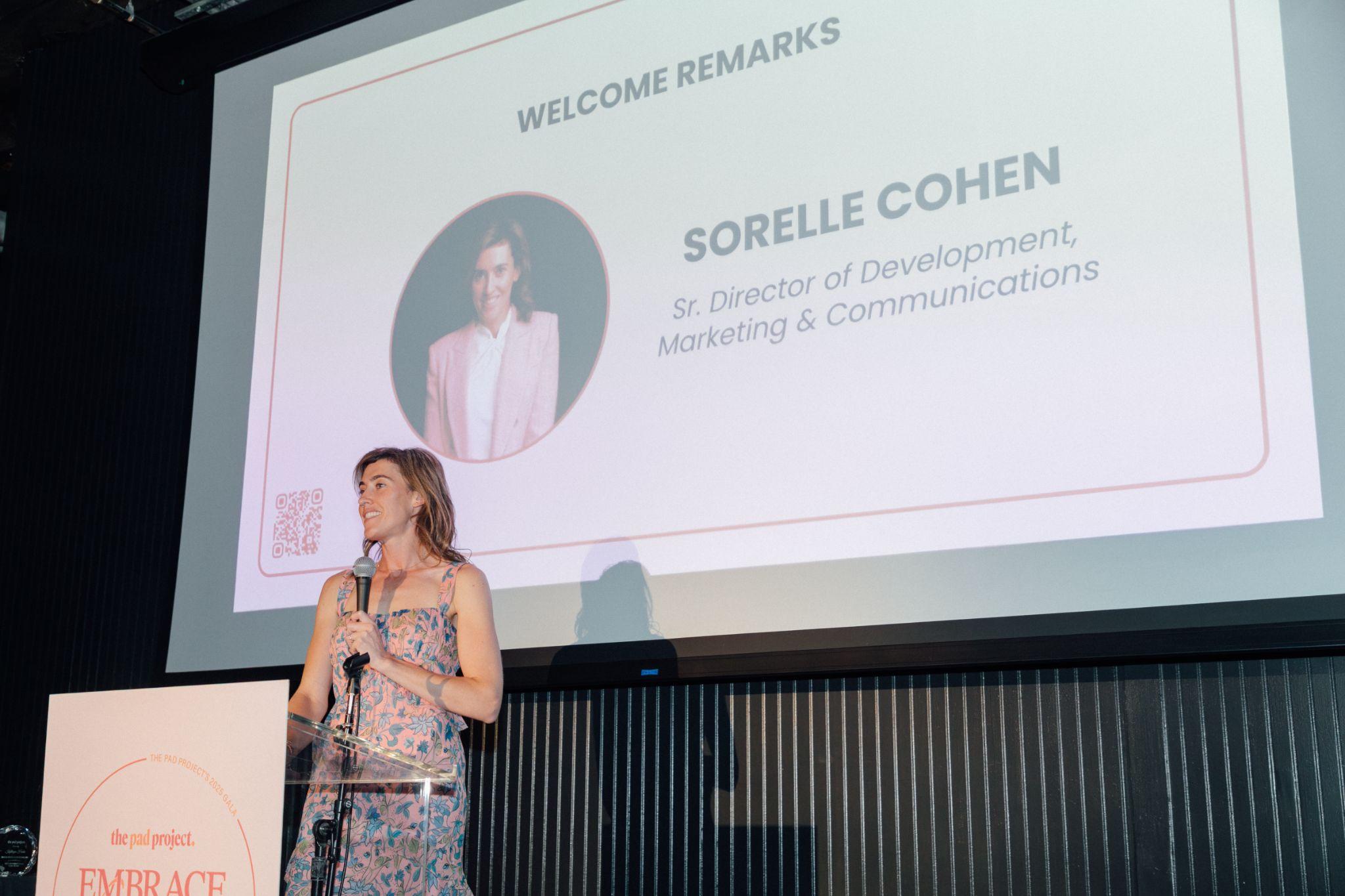 Sorelle hosting The Pad Project’s annual Gala.