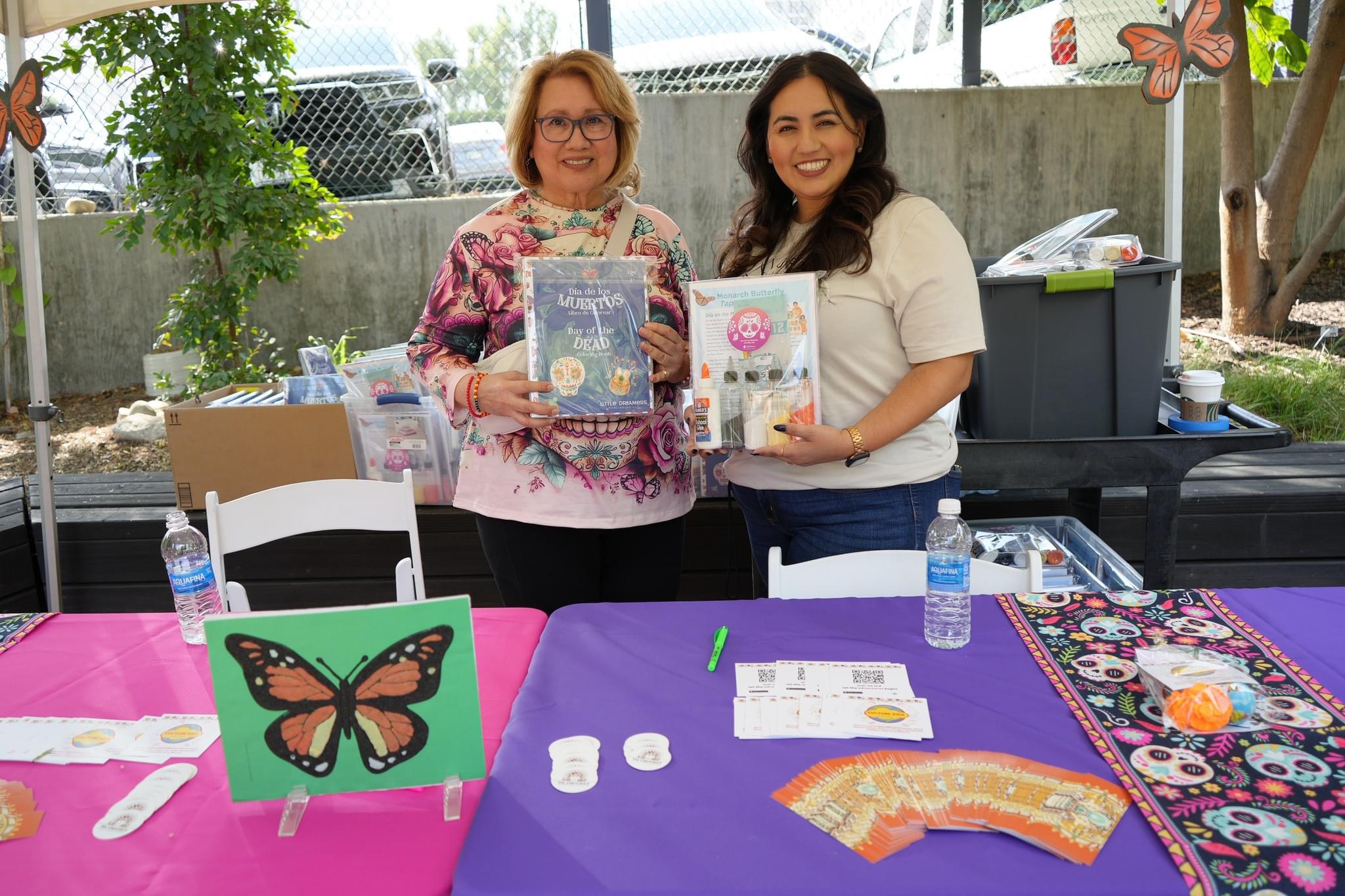LA Plaza's annual Día de los Muertos Family Day with giveaways.