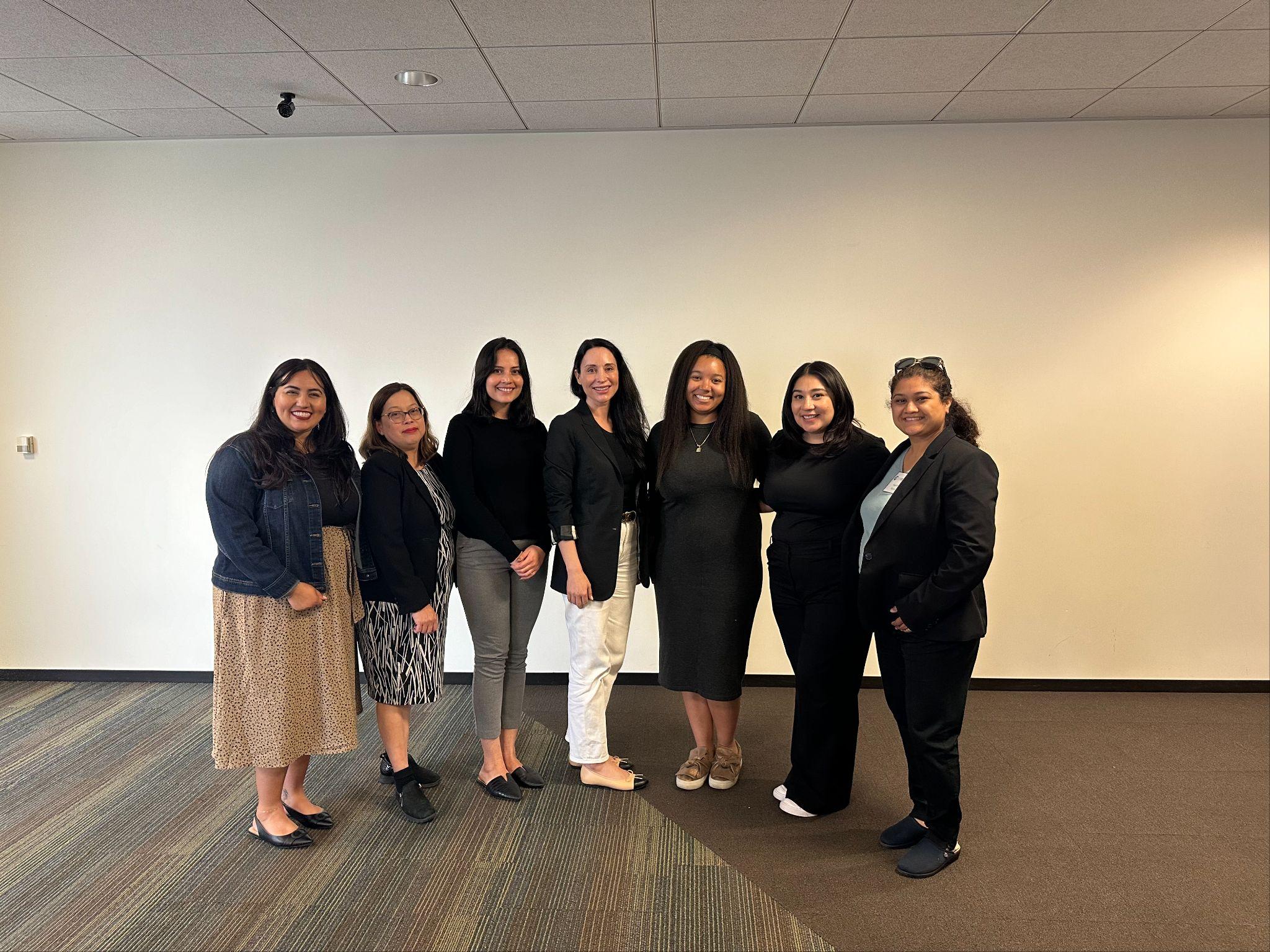 My Women in Leadership program cohort, after a presentation in May 2024.