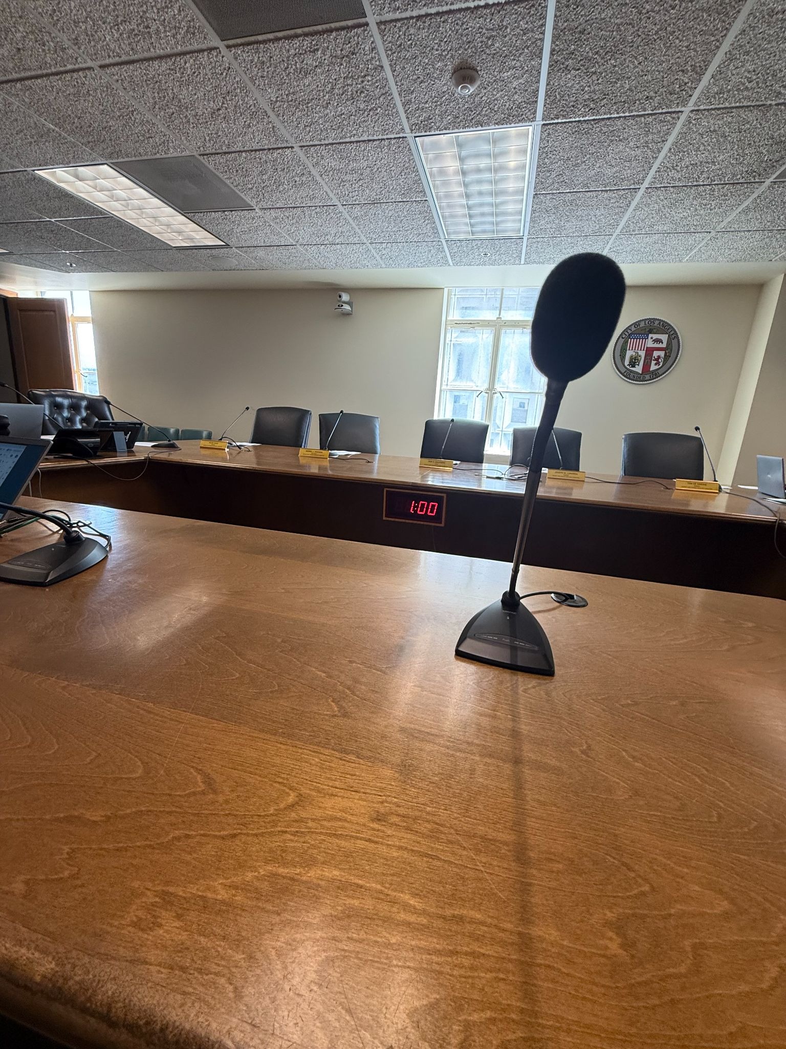 My POV presenting and going on record at a Budget and Finance Advisory Committee Meeting during my Spring Project with the LA City Council District 5 Office.